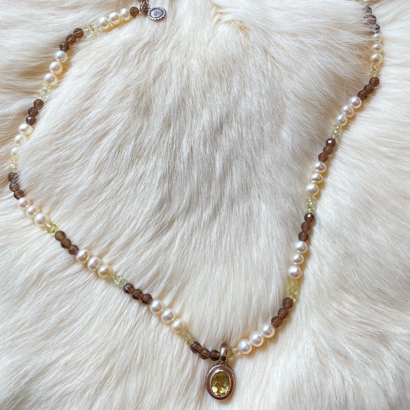 Willow House by Sara Blaine | Lemon Quartz Necklace